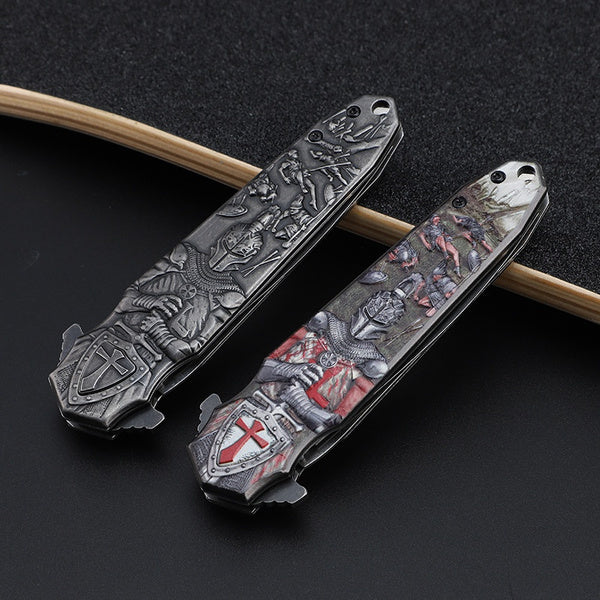 Spring Assist Knife Tactical Dagger - Tophatter Daily Deals