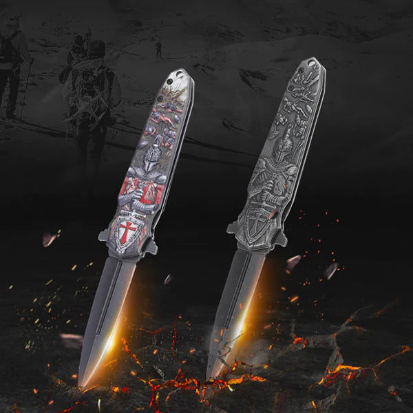 Spring Assist Knife Tactical Dagger - Tophatter Daily Deals