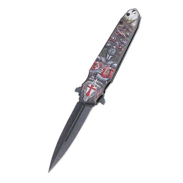Spring Assist Knife Tactical Dagger - Tophatter Daily Deals
