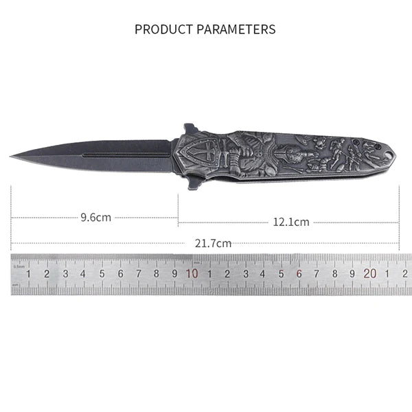 Spring Assist Knife Tactical Dagger - Tophatter Daily Deals