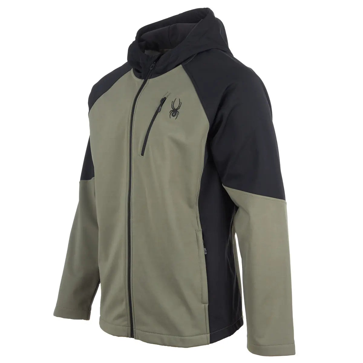 Spyder Men's Mendoza Full Zip Softshell Jacket Jackets - Tophatter Daily Deals