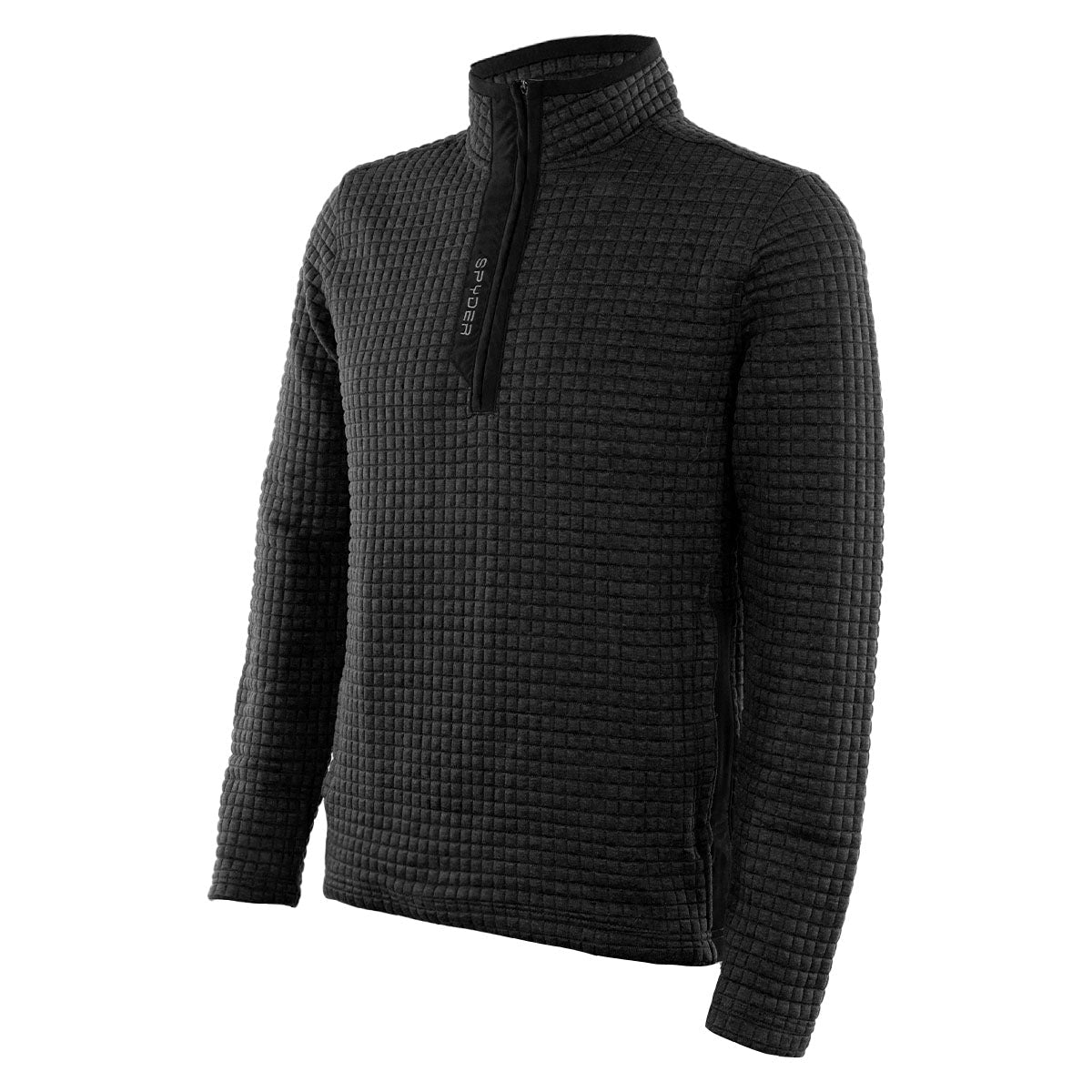 Spyder Men's Box Quilt 1/4 Zip Pullover Half Zip & Quarter Zip - Tophatter Daily Deals