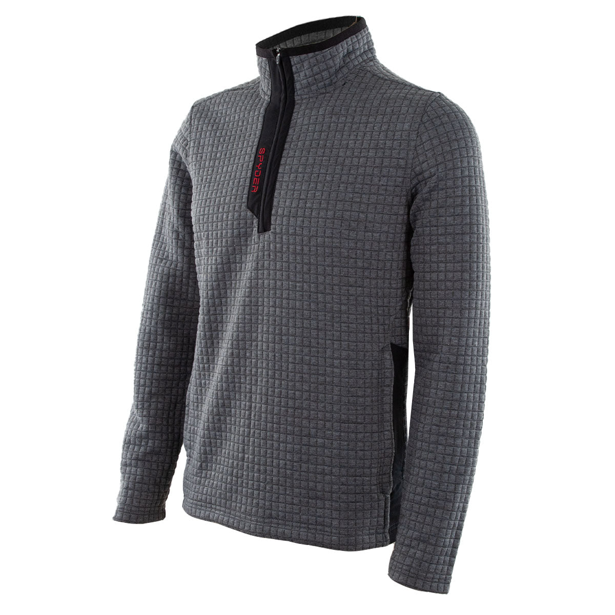 Spyder Men's Box Quilt 1/4 Zip Pullover Half Zip & Quarter Zip - Tophatter Daily Deals