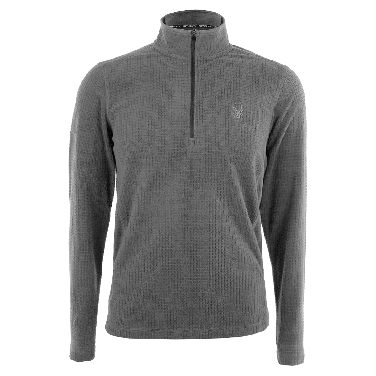 Spyder Men's Cut Fleece 1/4 Zip Pullover Polar Half Zip & Quarter Zip - Tophatter Daily Deals