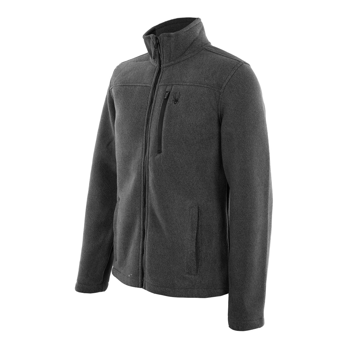 Spyder Men's Stripe Fleece Full Zip Full Zip - Tophatter Daily Deals