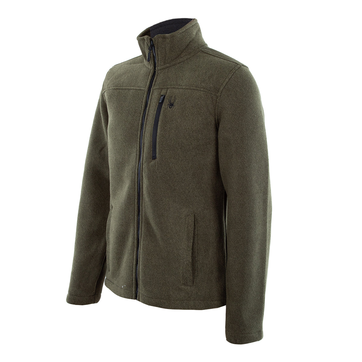 Spyder Men's Stripe Fleece Full Zip Full Zip - Tophatter Daily Deals