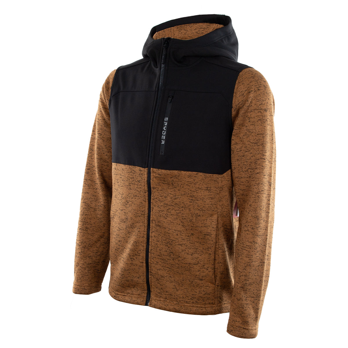 Spyder Men's Sweater Fleece Full Zip Jacket Jackets - Tophatter Daily Deals