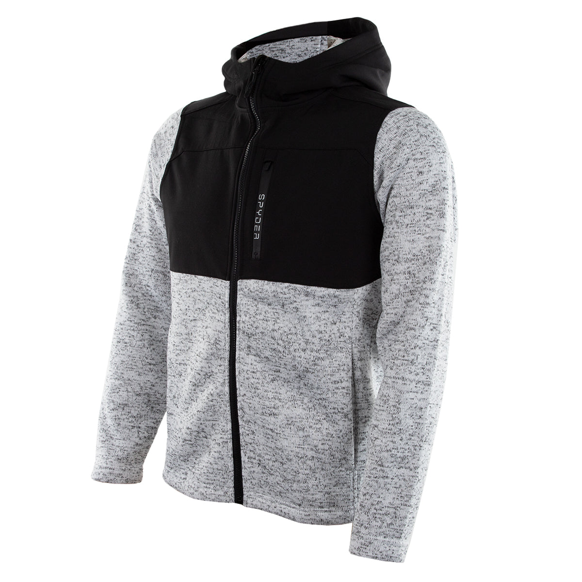 Spyder Men's Sweater Fleece Full Zip Jacket Jackets - Tophatter Daily Deals