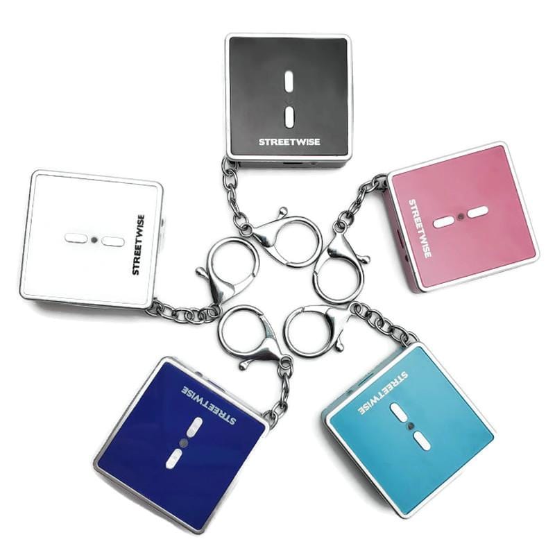 Square Off 26 Million Quick Release Key Chain Stun Gun, Panic Alarm & Flashlight Stun Guns - Tophatter Daily Deals