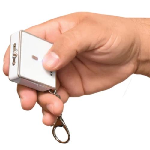 Square Off 26 Million Quick Release Key Chain Stun Gun, Panic Alarm & Flashlight Stun Guns - Tophatter Daily Deals