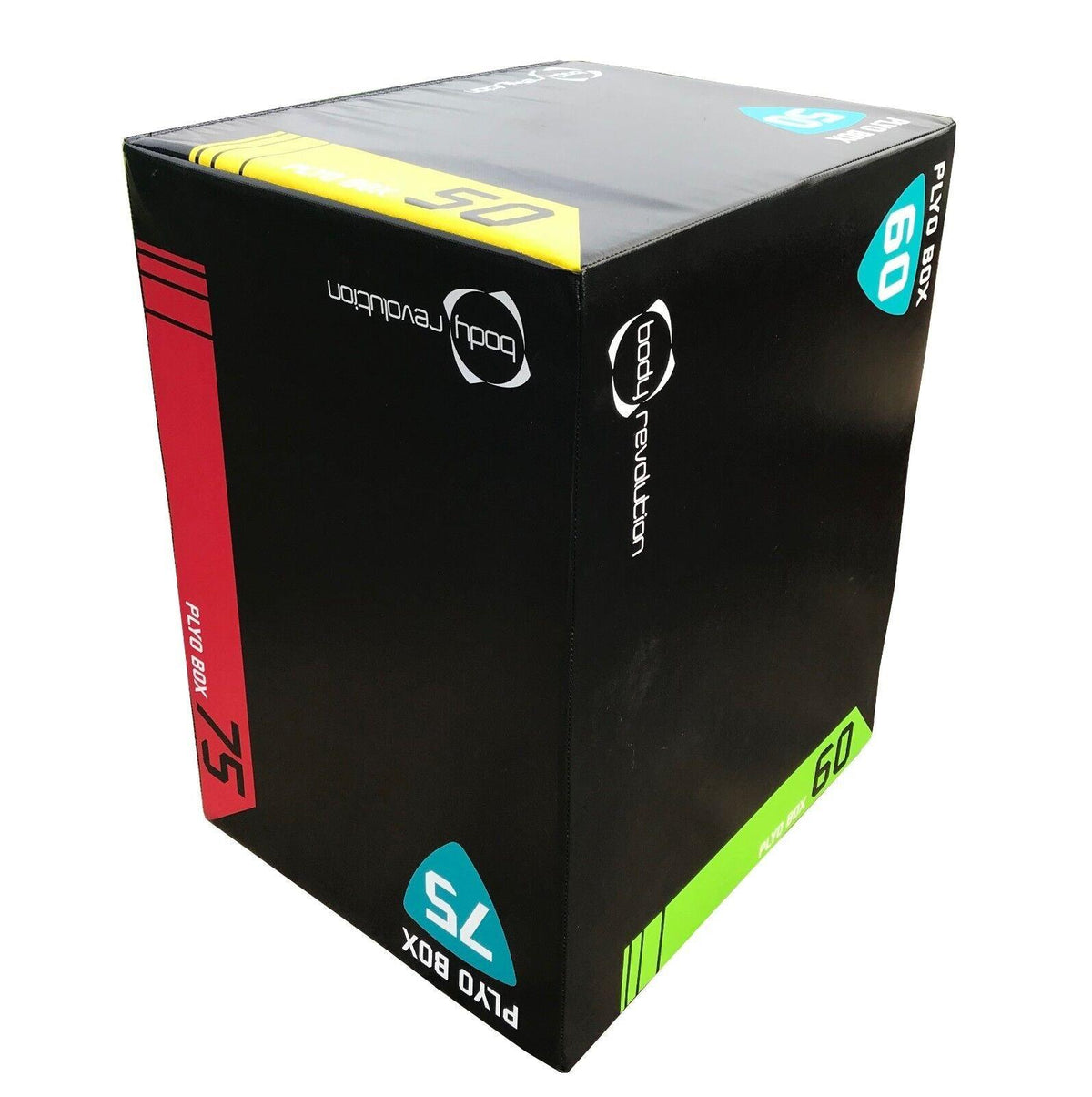 Plyo Boxes UK - Soft 3 in 1 Plyometric Squat Jump Box 50x60x75cm Exercise & Fitness - Tophatter Daily Deals