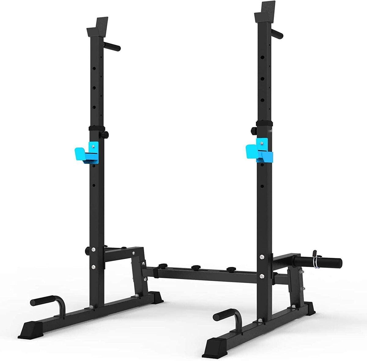 Weight Training Squat Rack - Multi-Function Height Bench Press Dip Stand Home Gym Weight Lifting Exercise & Fitness - Tophatter Daily Deals