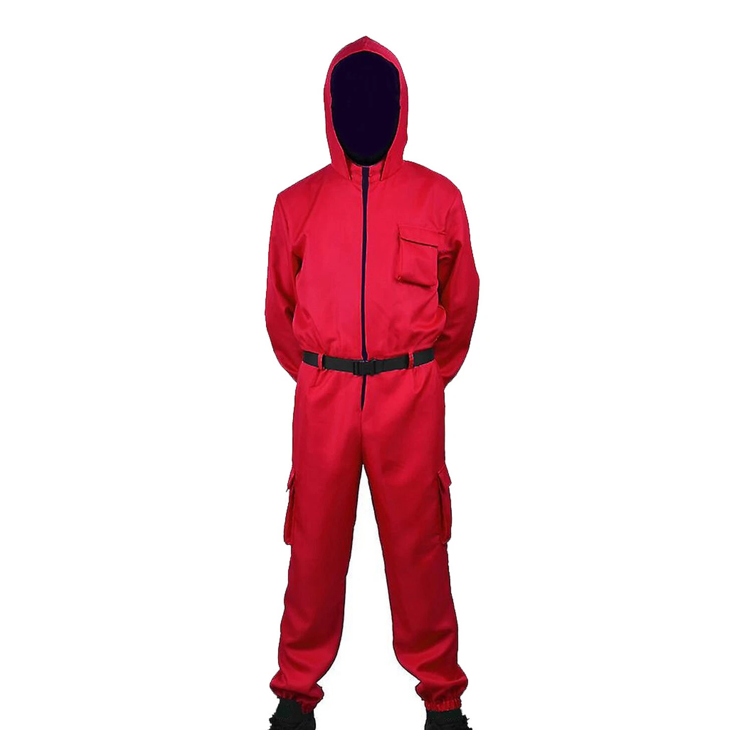 Squid Game Costume – Premium Cosplay Outfit Inspired by Netflix Series with Accessories Costume Only(Jumpsuit+Belt+Gloves) Squid Game Fancy Dress - Tophatter Daily Deals