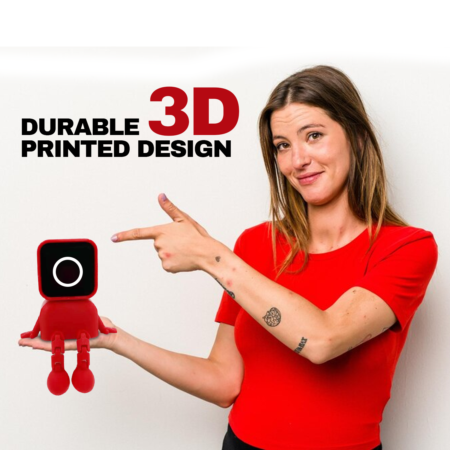 Squid Game Guard Toy Set - Articulated 3D Printed Action Figures (Set of 3) Sports Toys - Tophatter Daily Deals