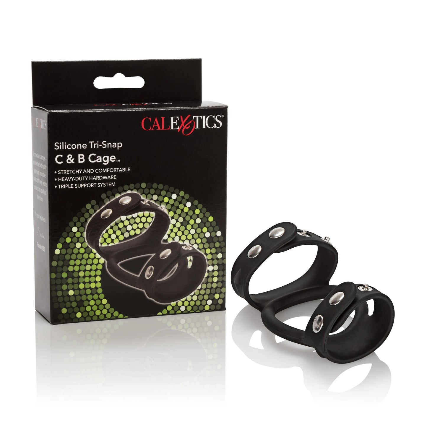 Silicone Tri-Snap C & B Cage – Adjustable Soft Silicone Cage > Clothes > Mens Leather - Tophatter Daily Deals