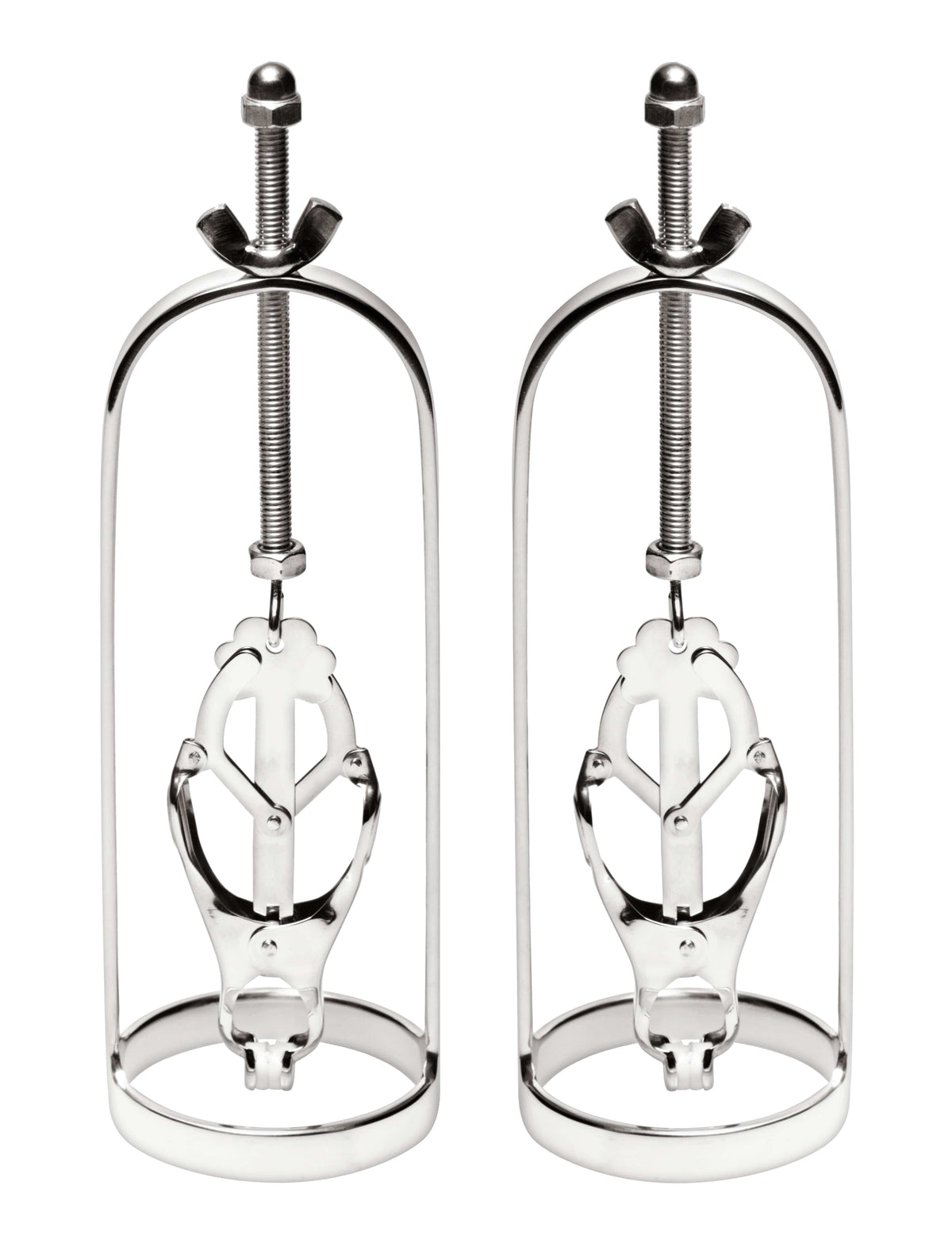 Stainless Steel Clover Clamp Nipple Stretcher > Sex Toys > Nipple Clamps - Tophatter Daily Deals