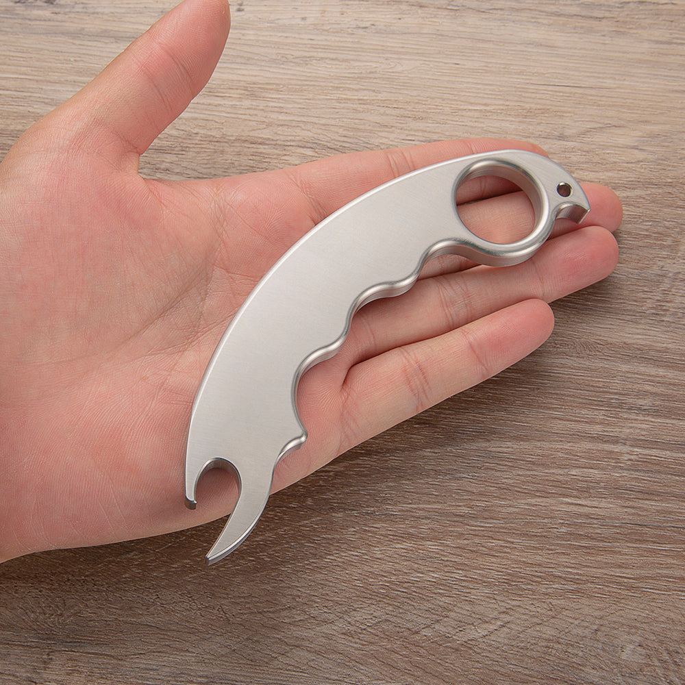 Stainless Steel Everyday Carry Pocket Tool Self Defense Kubotan - Tophatter Daily Deals