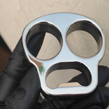 Stainless Steel Skull Brass Knuckles Bottle Opener Brass Knuckles - Tophatter Daily Deals