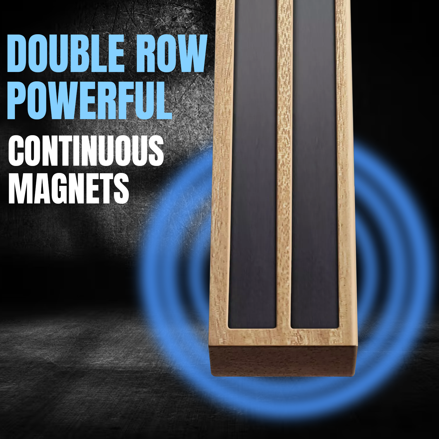 Magnetic Knife Holder – Wall Mounted Stainless Steel Strip for Kitchen Knives & Utensils Kitchen - Tophatter Daily Deals