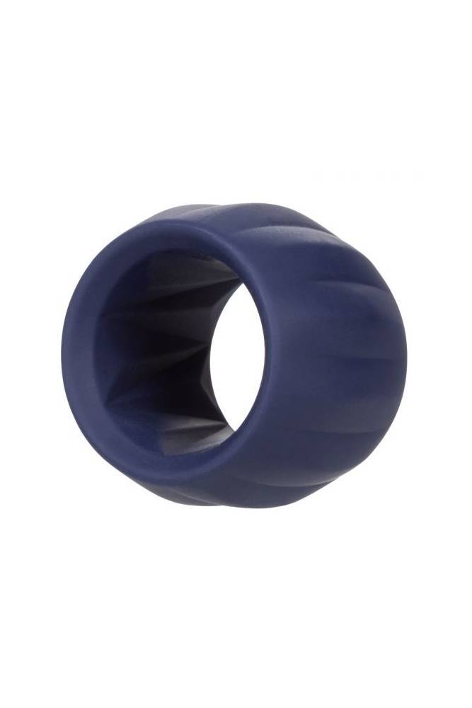 Cal Exotics - Viceroy - Reverse Stamina Cock Ring - Blue Sex Toy - Tophatter Daily Deals