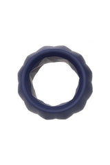 Cal Exotics - Viceroy - Reverse Stamina Cock Ring - Blue Sex Toy - Tophatter Daily Deals