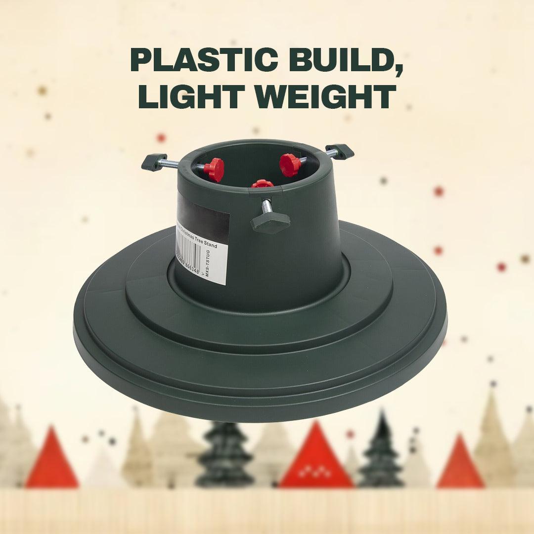 Stands for Real Christmas Trees - Christmas Tree Stand Universal Round Base Real Artificial Xmas Support Holder Festive & Franchise - Tophatter Daily Deals