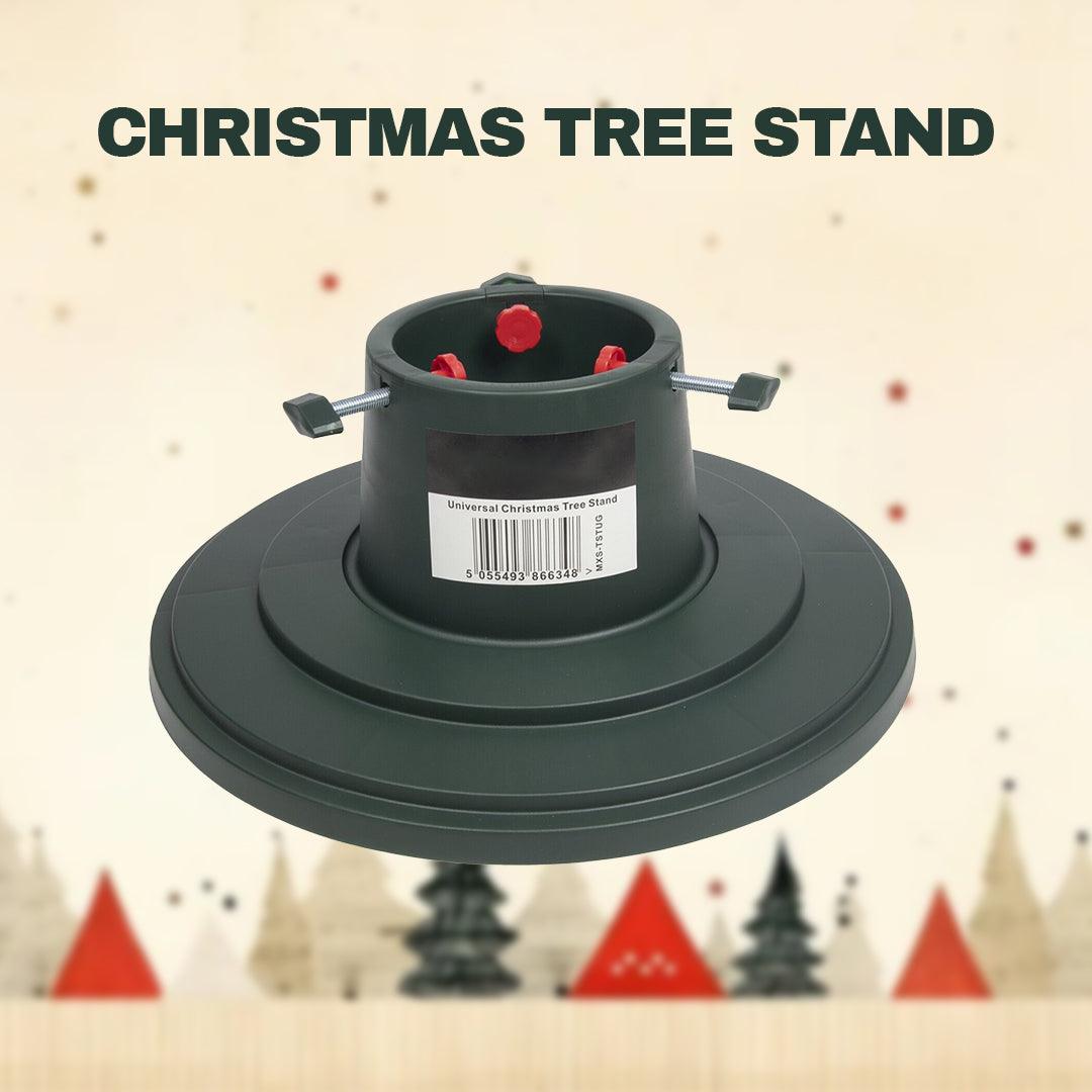 Stands for Real Christmas Trees - Christmas Tree Stand Universal Round Base Real Artificial Xmas Support Holder Festive & Franchise - Tophatter Daily Deals