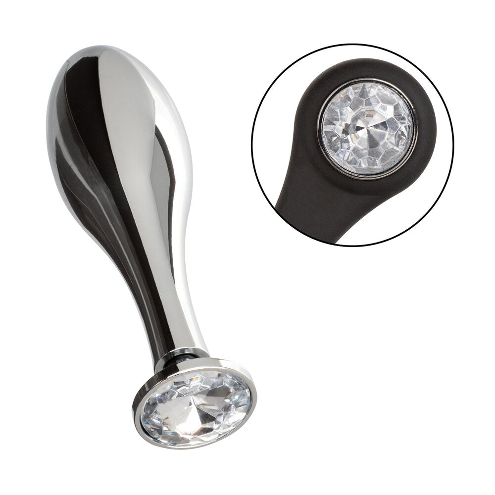 Star Fucker Teardrop Plug And Cockring – Silicone And Metal Dual Enhancer Plug And Cockring > Anal Range > Prostate Plugs - Tophatter Daily Deals