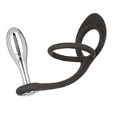 Star Fucker Teardrop Plug And Cockring – Silicone And Metal Dual Enhancer Plug And Cockring > Anal Range > Prostate Plugs - Tophatter Daily Deals