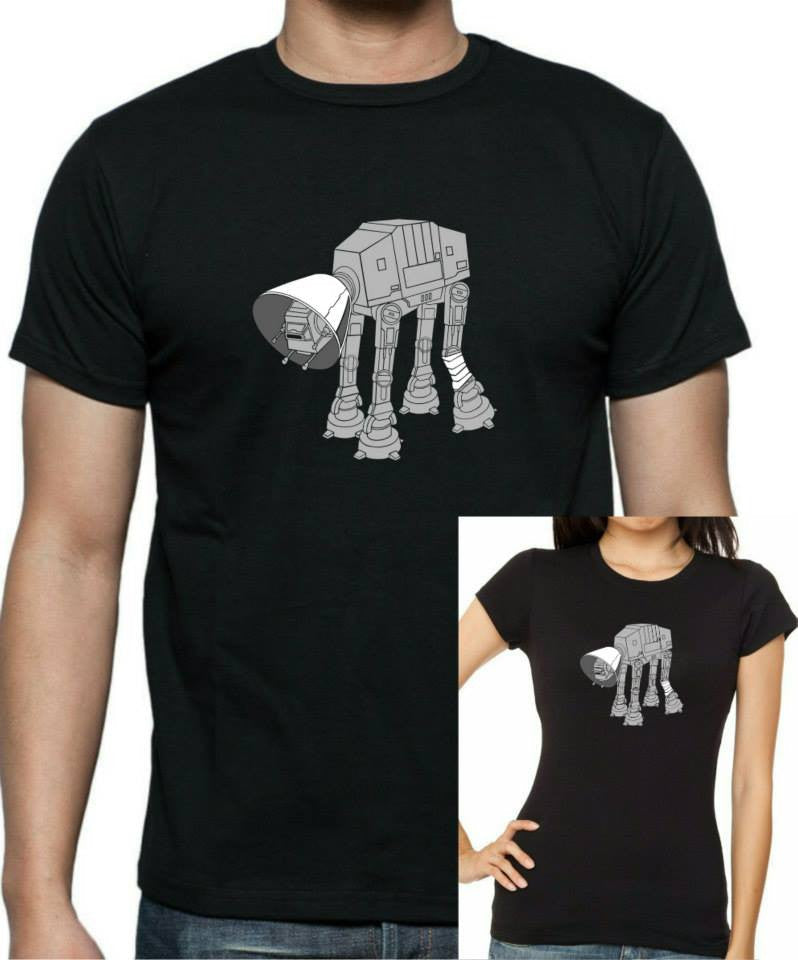 Star Wars - At-At Cone Of Shame T-Shirt - Tophatter Daily Deals