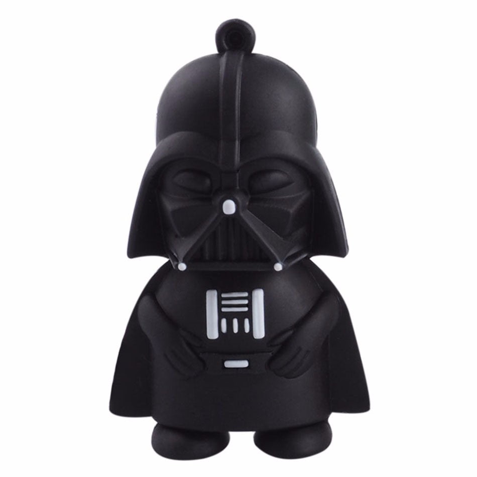 Star Wars Cartoon Darth Vader USB Flash Drive 2.0 Rubber Memory Stick 16gb USB Flash Drive - Tophatter Daily Deals