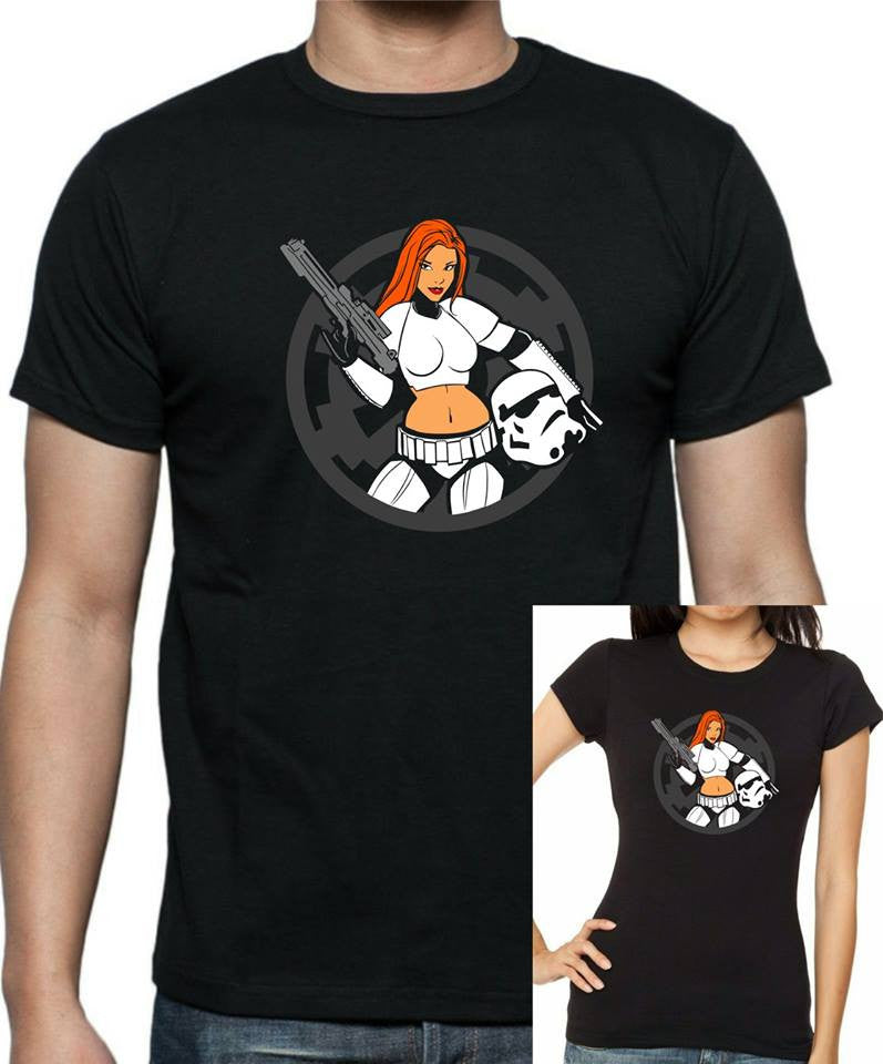 Star Wars - Hot Redhead Trooper T-Shirt - Tophatter Daily Deals