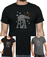 Star Wars - Reindeer At-At T-Shirt - Tophatter Daily Deals