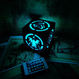 Hybrid Protoss Inspired Wood Cube Light Desk Decor - Tophatter Daily Deals