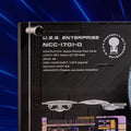 Star Trek - Enterprise NCC 1701-D Plaque