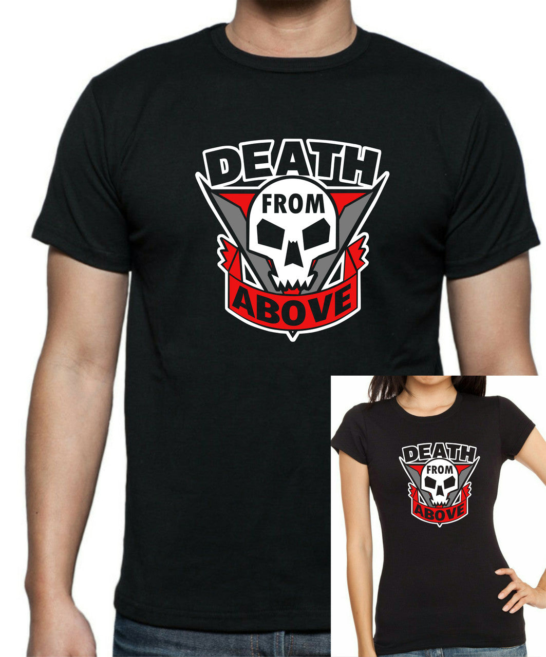 Starship Troopers - Death From Above T-Shirt - Tophatter Daily Deals