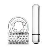Stay Hard Vibrating Super Clitifier - Vibrating Cock Ring - Clear > Cock Ring > Vibrating - Tophatter Daily Deals