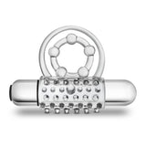 Stay Hard Vibrating Super Clitifier - Vibrating Cock Ring - Clear > Cock Ring > Vibrating - Tophatter Daily Deals