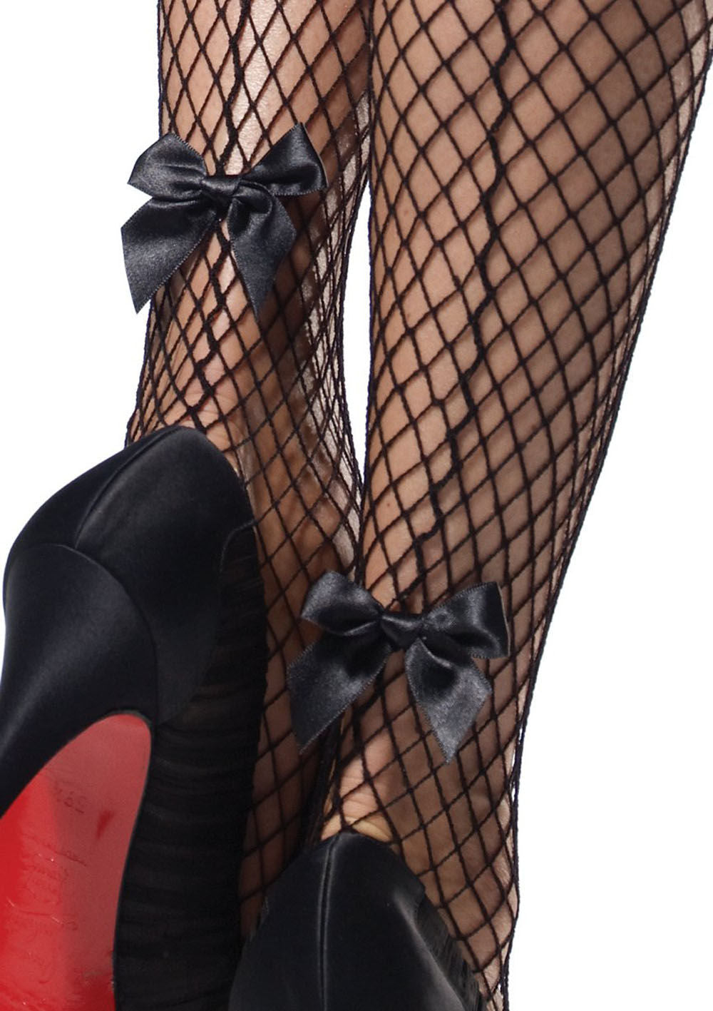 Stay Up Industrial Net Backseam Thigh High Stockings Black > Clothes > Hosiery > Stockings - Tophatter Daily Deals