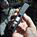Stealth OTF Knife Black D2 Automatic Switchblade CNC - Asst. Blades Knife-OTF - Tophatter Daily Deals