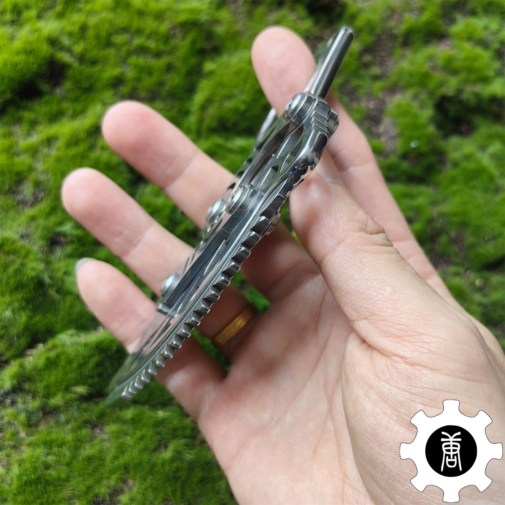 High-End Steel Karambit Knife Blunt Blade Karambit Trainer - Tophatter Daily Deals