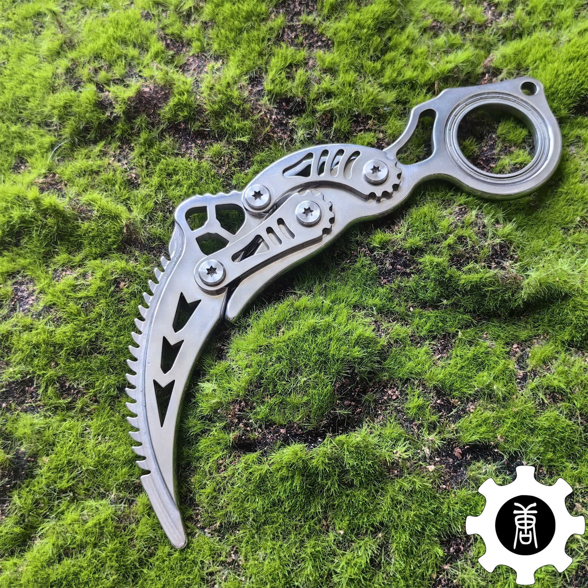High-End Steel Karambit Knife Blunt Blade Karambit Trainer - Tophatter Daily Deals