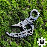 High-End Steel Karambit Knife Blunt Blade Karambit Trainer - Tophatter Daily Deals