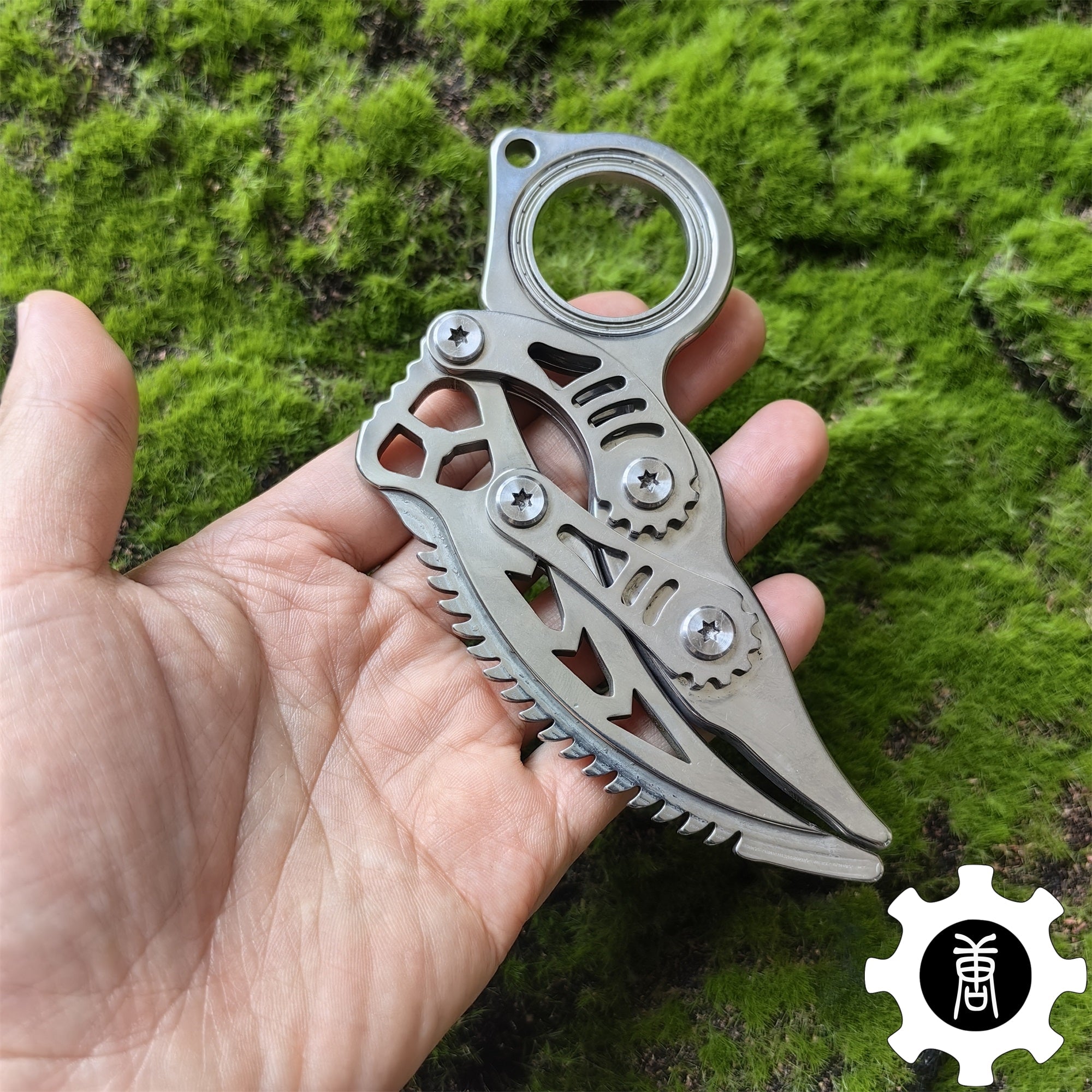 High-End Steel Karambit Knife Blunt Blade Karambit Trainer - Tophatter Daily Deals