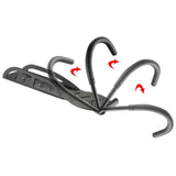 Best Bike Wall Mount - 4x Steel Bike Rack Stand Storage Wall Mounted Hook Hanger Bicycle Holder Hanging Cycling - Tophatter Daily Deals