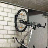 Best Bike Wall Mount - 4x Steel Bike Rack Stand Storage Wall Mounted Hook Hanger Bicycle Holder Hanging Cycling - Tophatter Daily Deals