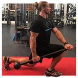 Steel Exercise Mace - Steel Macebell Strength Training Weight | Perfectly Balanced Hand-Sculpted Cast Iron Fitness - Tophatter Daily Deals
