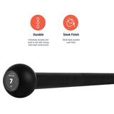 Steel Exercise Mace - Steel Macebell Strength Training Weight | Perfectly Balanced Hand-Sculpted Cast Iron Fitness - Tophatter Daily Deals