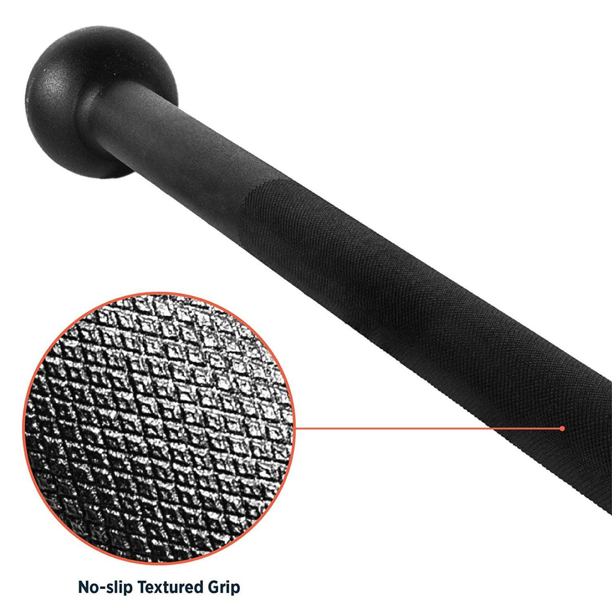 Steel Exercise Mace - Steel Macebell Strength Training Weight | Perfectly Balanced Hand-Sculpted Cast Iron Fitness - Tophatter Daily Deals