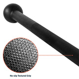 Steel Exercise Mace - Steel Macebell Strength Training Weight | Perfectly Balanced Hand-Sculpted Cast Iron Fitness - Tophatter Daily Deals
